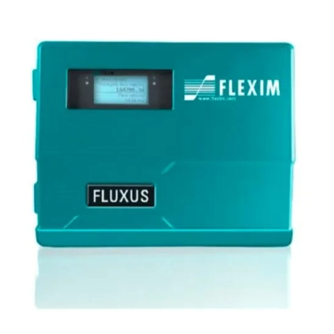 FLUXUS WD clamp-on ultrasonic flow meter for water industry applications and minimum night flow detection. (Character Count: 122)