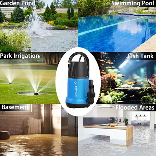 Applications of FOTING ‎FT-Q9003 Sump Pump