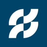 Ferguson Plumbing Supply profile logo showing white geometric emblem on blue