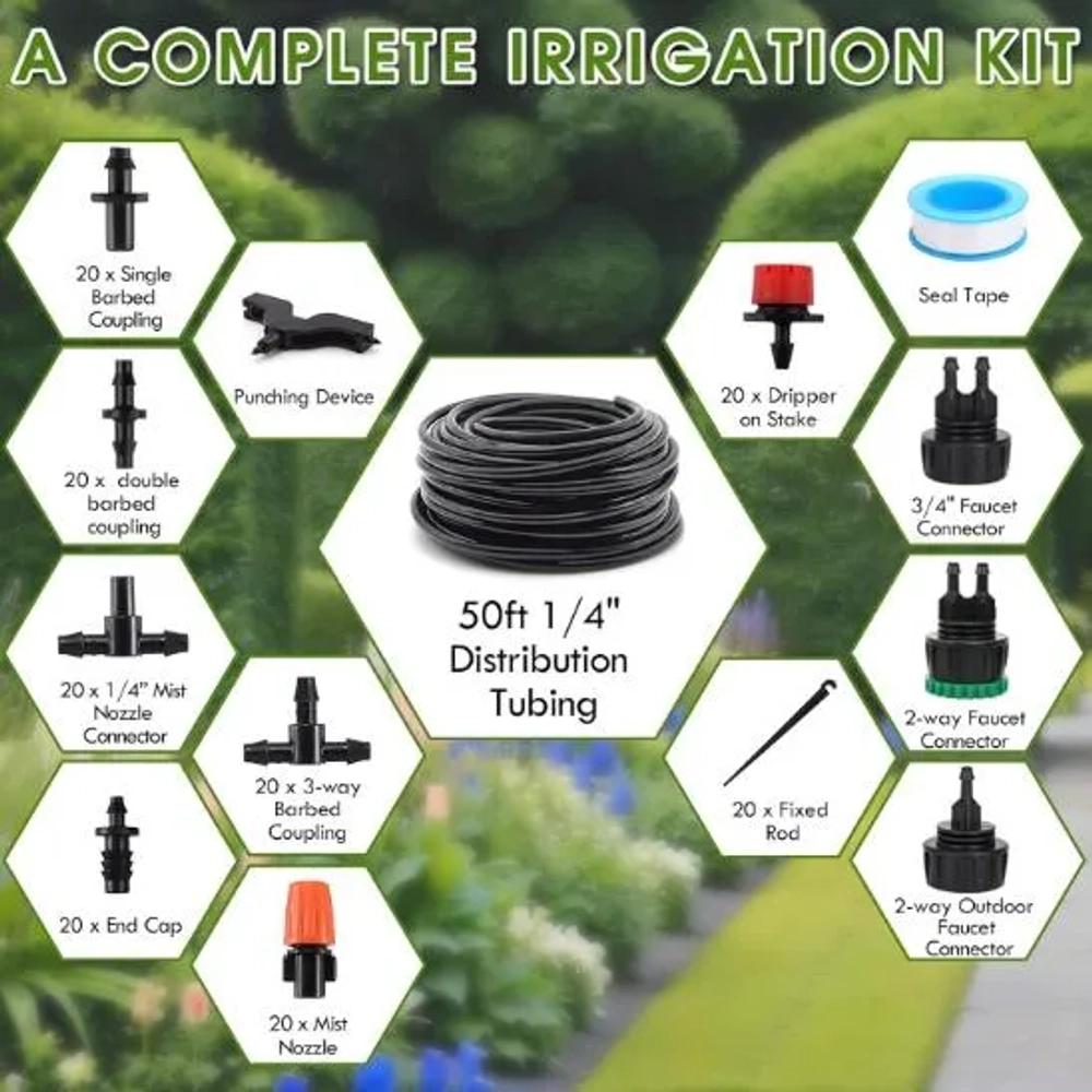 Flantor Drip Irrigation Kit