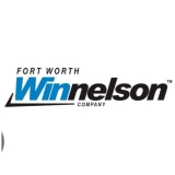 Fort Worth Winnelson profile logo with italicized blue and black corporate text