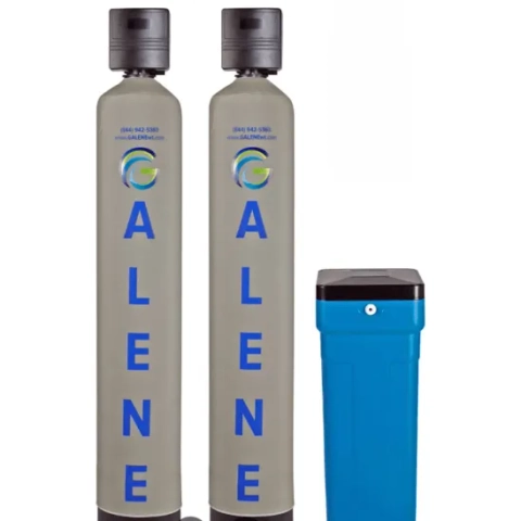 Galene GS salt-based water softener designed to eliminate hard water spotting and protect home appliances