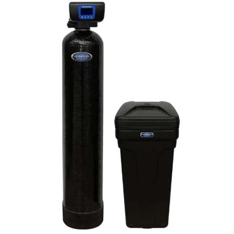 Genesis Select water treatment system for whole-house hard water removal, including control valve.