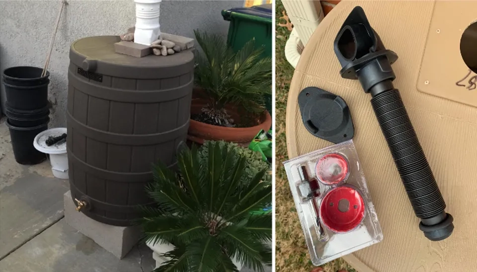 Good Ideas Rain rainwater barrel  well-made, and looks very beautiful 