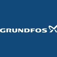 Grundfos UAE logo representing Dubai-based water pump manufacturer and provider of advanced pumping solutions