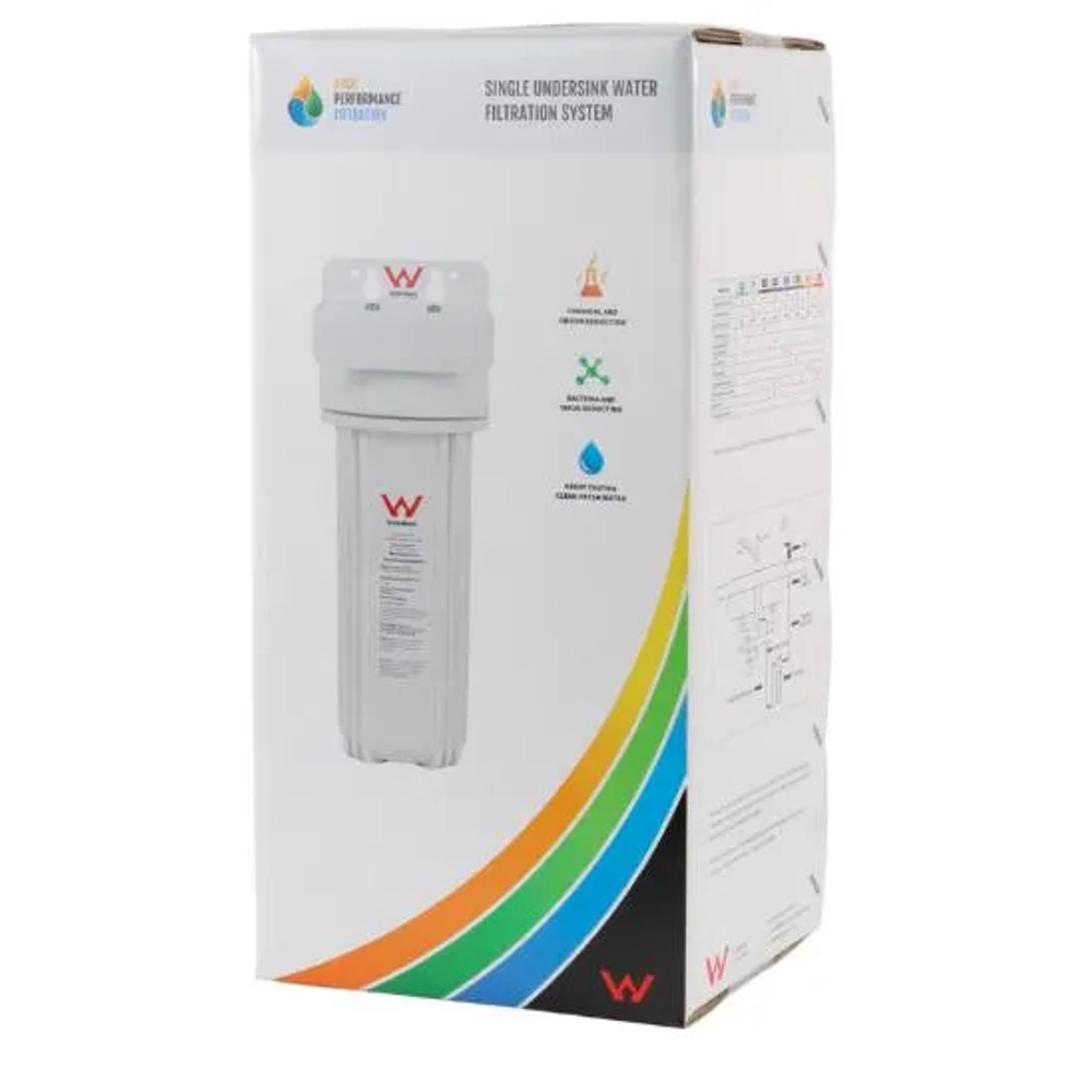 High Performance Filtration H1-15CRC system for chloramine and chlorine removal from mains water