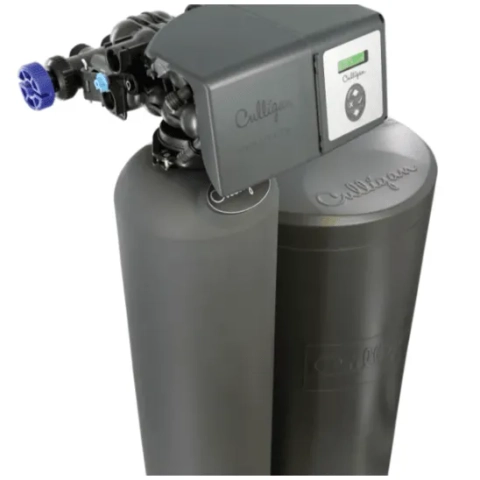 Culligan HE Softener-Cleer dual-tank system for high-efficiency water softening and filtration