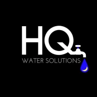 Logo for HQ Water Solutions in Bensalem, PA, experts in residential water treatment services.