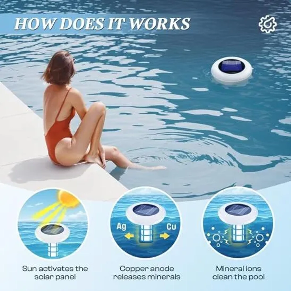 Heeucnon Solar Pool Ionizer