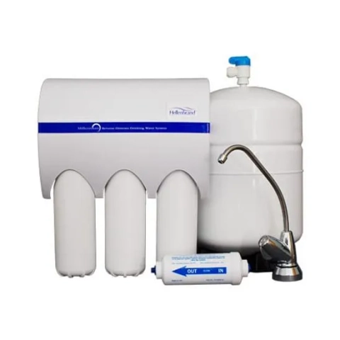 Compact Hellenbrand Millennium RO system installed in Leola, PA by Oregon Water Conditioning.