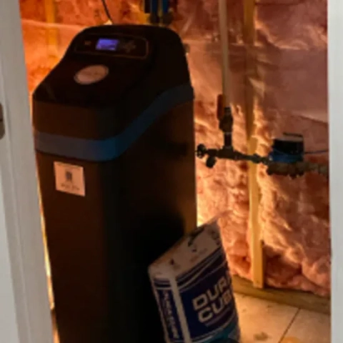 Hempy water softener