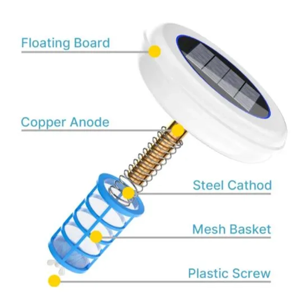 Hidpriva Solar Pool Ionizer