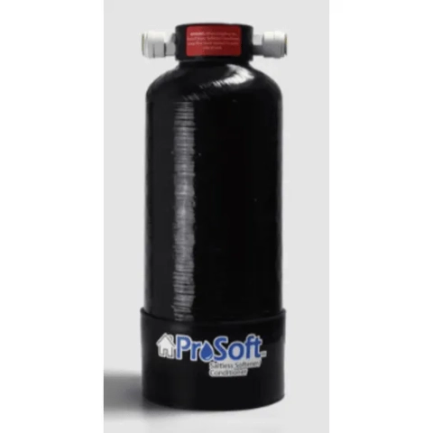 Highbrow Pro Soft series water softener featuring a heavy-duty resin tank and high-flow digital controller