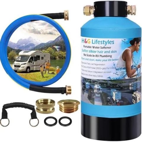 H&G lifestyles 2600 Gallons Portable Water Softener
