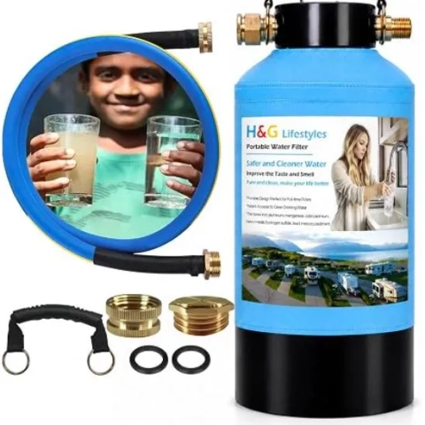 H&G lifestyles 600000 Gallons Portable Water Softener