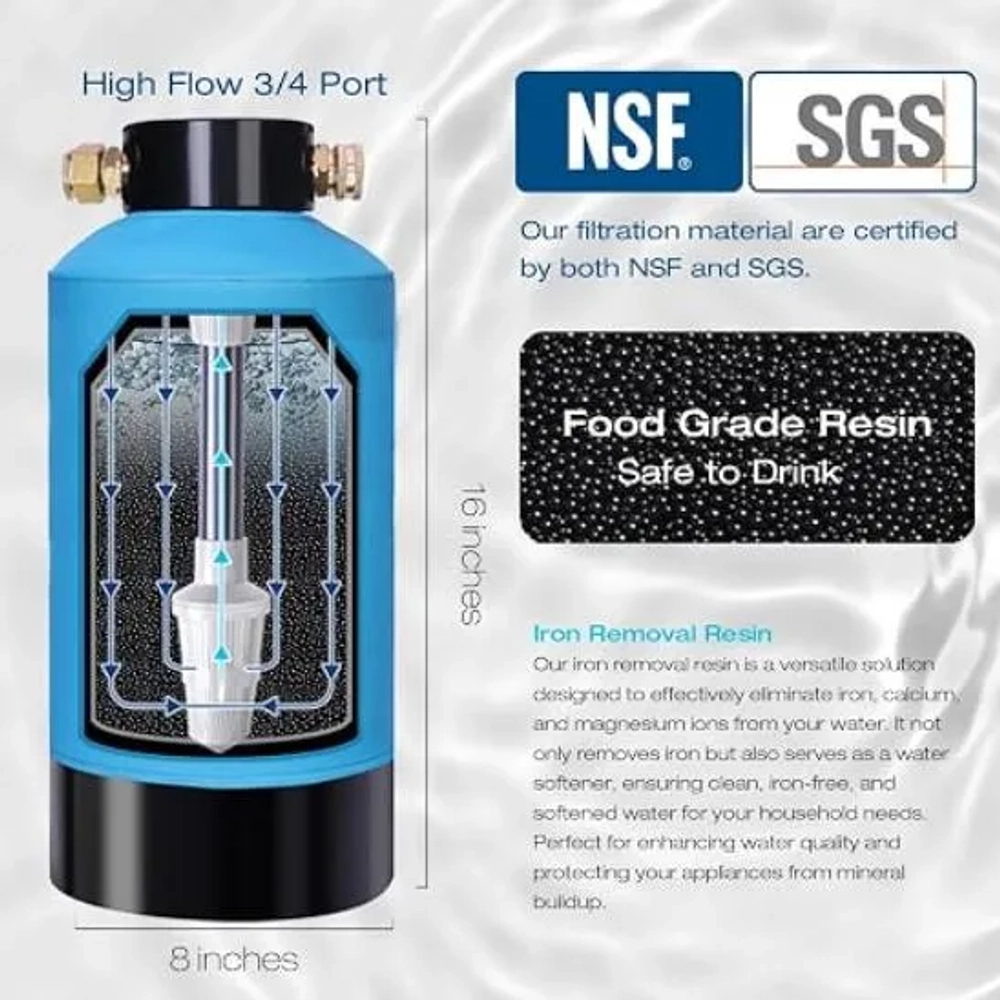 H&G lifestyles 600000 Gallons Portable Water Softener