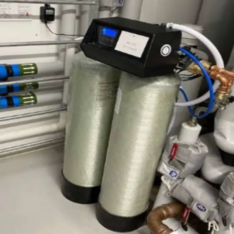 Honeycomb water softener