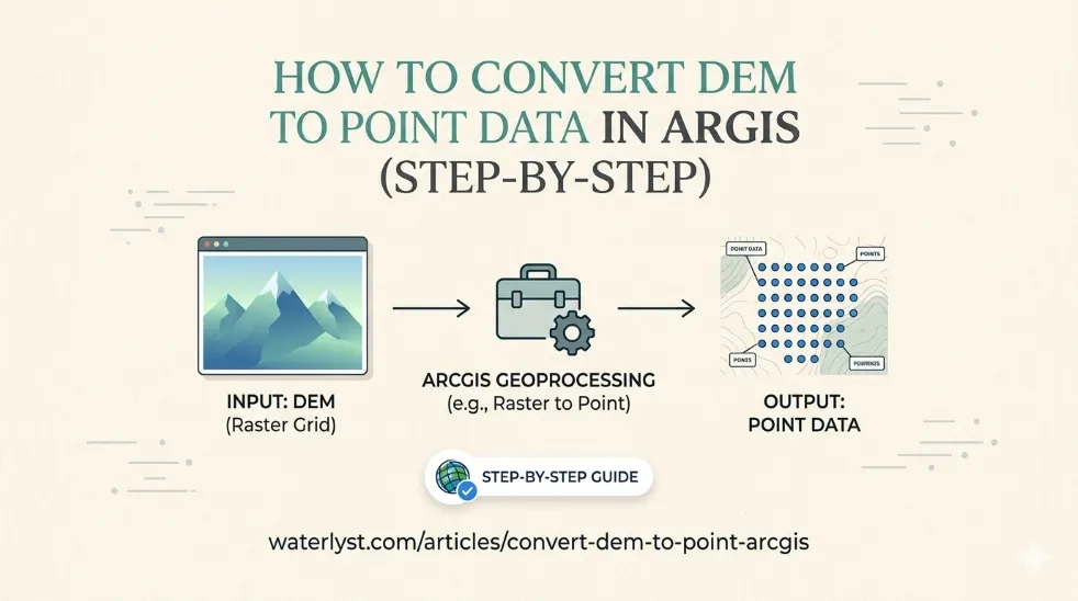 How to Convert DEM to Point Data in ArcGIS (Step-by-Step)