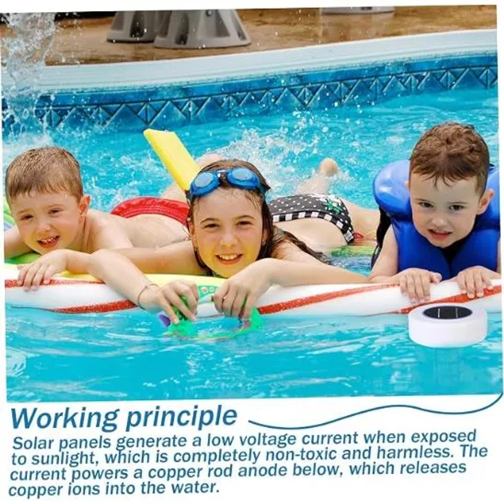 Hperu Large Capacity Solar Pool Ionizer