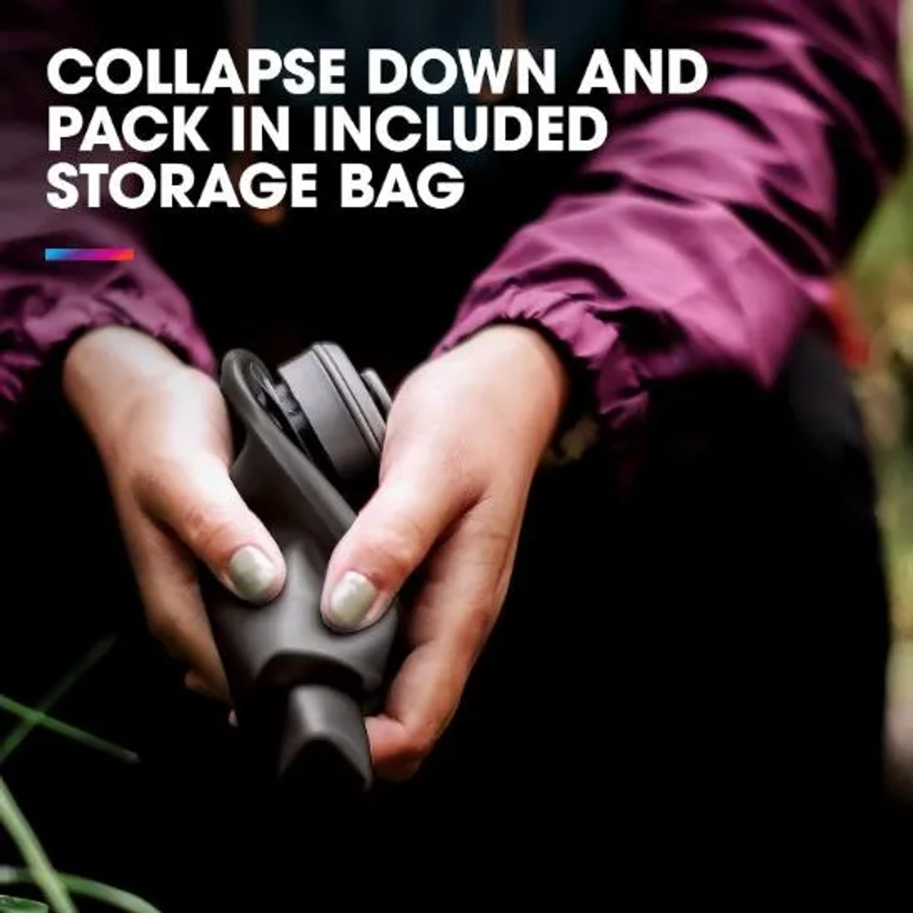 HydraPak Seeker Collapsible Camping Water Storage (2L-Sutro Green)