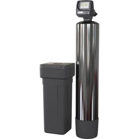 Residential Hydro Spring L water softener system designed for high-efficiency mineral removal.