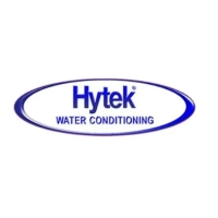 Hytek Water Conditioning logo featuring a blue oval frame and bold typography, representing professional water softening and conditioning services.