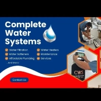 Complete Water Systems Phoenix flyer for water softeners, filtration, and plumbing services.
