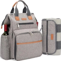 INNO STAGE travel picnic bag and fleece blanket combination for outdoor camping trips