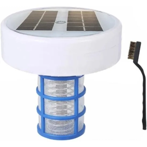 IRUZJZC Solar Pool Ionizer With Multi-Colored LED Night Light