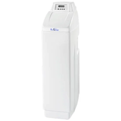 Ion Xchange LLC I-X Sleek compact water softener for homes with limited space in San Antonio.