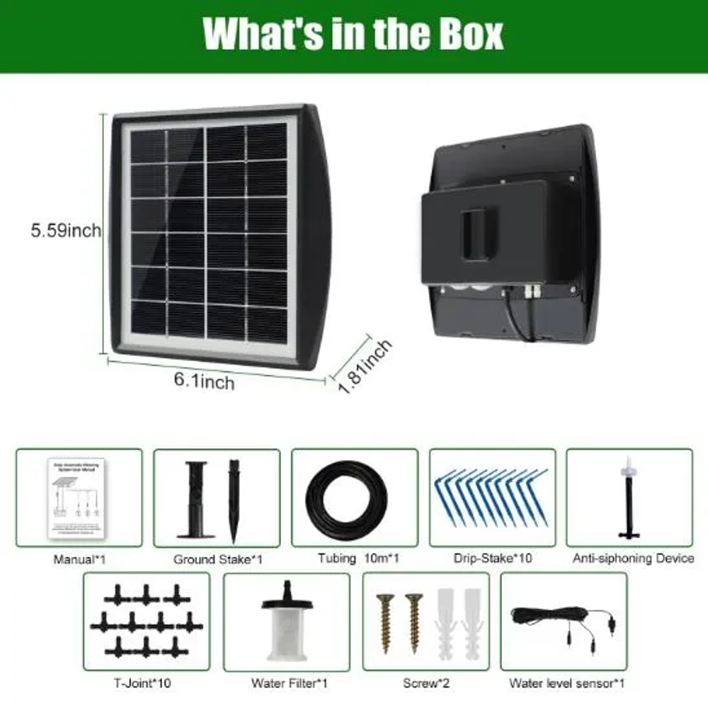 Jiyang Solar Automatic Drip Irrigation Kit System