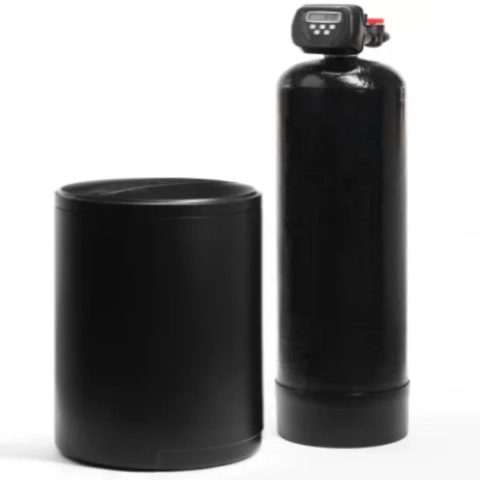 Kastl Plumbing professional water softener installation to eliminate hard water in Lawrence KS homes