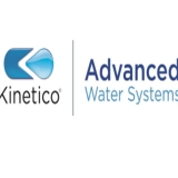 Official company logo for Kinetico Advanced Water Systems of Denver featuring the Kinetico droplet icon and blue brand typography