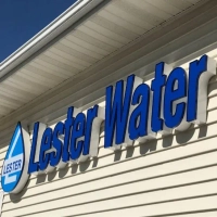 Lester Water Inc. logo; Kennett Square, PA experts in water softening and UV treatment solutions.