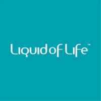 Liquid Of Life company logo featuring modern branding design for premium wellness and hydration products