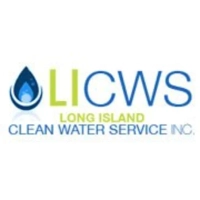 LICWS Long Island Clean Water Service Inc. logo for water purification and treatment services.