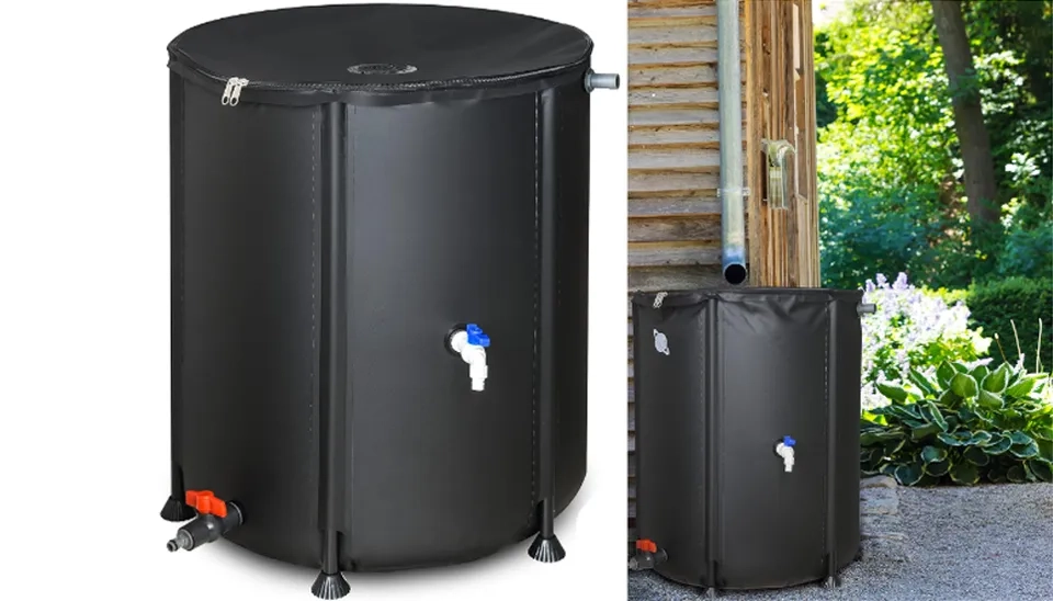  Lostronaut 53 gallon portable rain barrel 