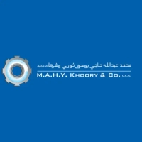 MAHY Khoory & Co. LLC logo representing a UAE company supplying pumps, power systems, and engineering solutions