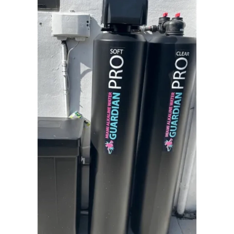 Professional alkaline water filtration and softening system installation by MAW Wellness in Miami