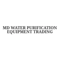 MD Water Purification Equipment Trading corporate logo representing water filtration and purification services