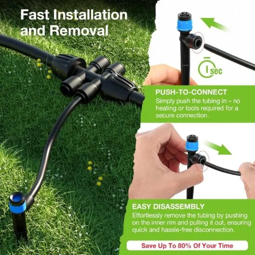 MIXC Greenhouse Micro Drip Irrigation Kit