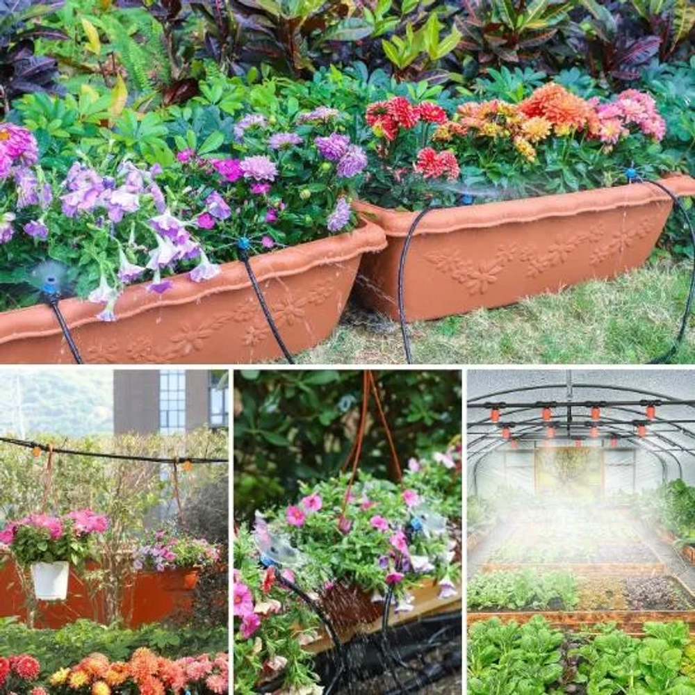 MIXC Greenhouse Micro Drip Irrigation Kit