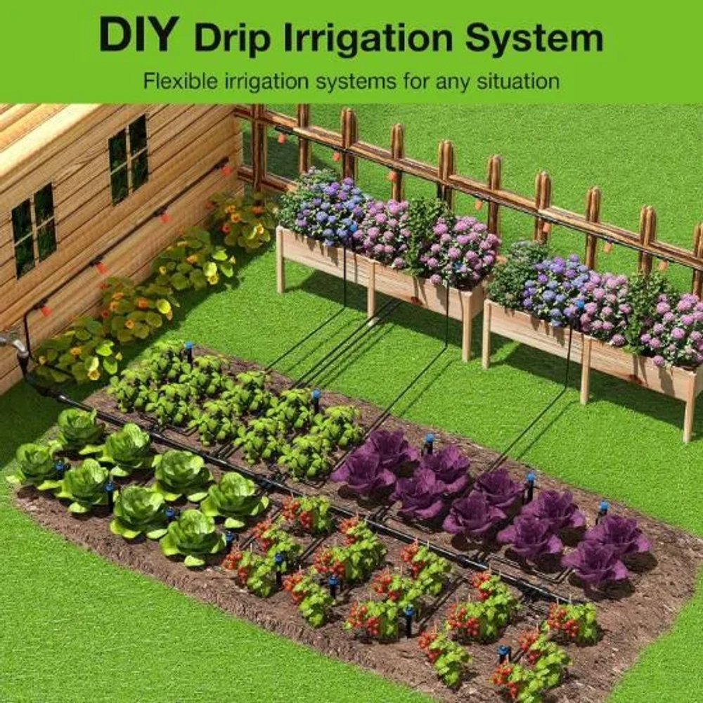 MIXC Greenhouse Micro Drip Irrigation Kit