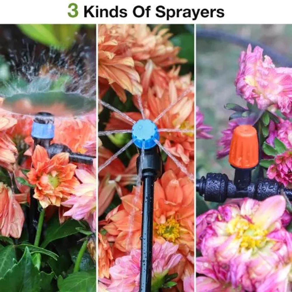 MIXC Greenhouse Micro Drip Irrigation Kit