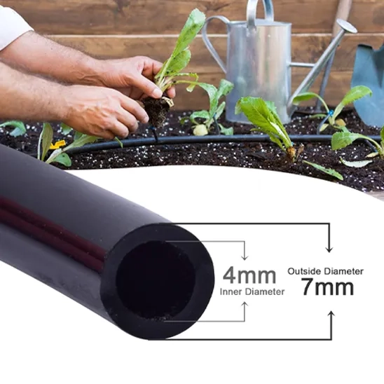 MIXC 1/4 inch irrigation drip irrigation tube