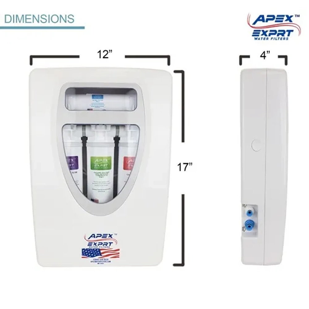 Apex MR-2034 Under the Sink 4 Stage Ultra Filtration System