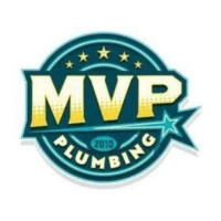 MVP Plumbing Media logo for professional water heater installation and 24/7 emergency plumbing help.