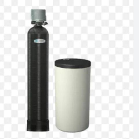 High-efficiency automated water conditioning head valve calibrated to execute water-saving backwash regeneration cycles solely using the kinetic energy of moving water, from Mermaid Water Systems