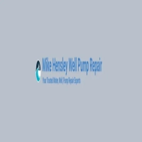 Mike Hensley Well Pump Repair logo for water and pump repair services.