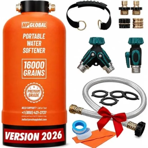 NP Global 16000 Grain RV Water Softener